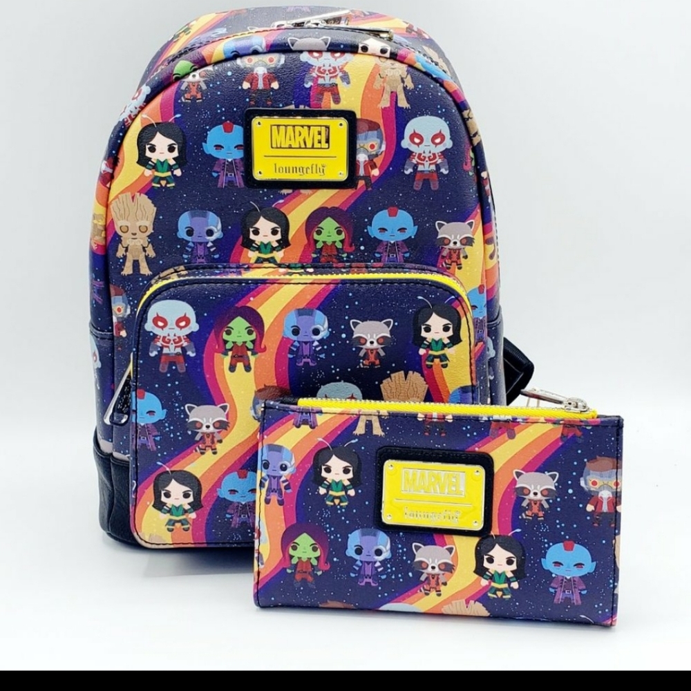 Marvel x loungefly guardians set NWT